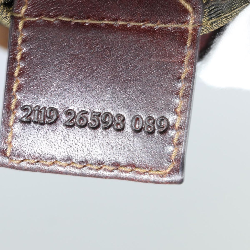 FENDI Zucca Canvas Tote Bag Brown Blackep4646