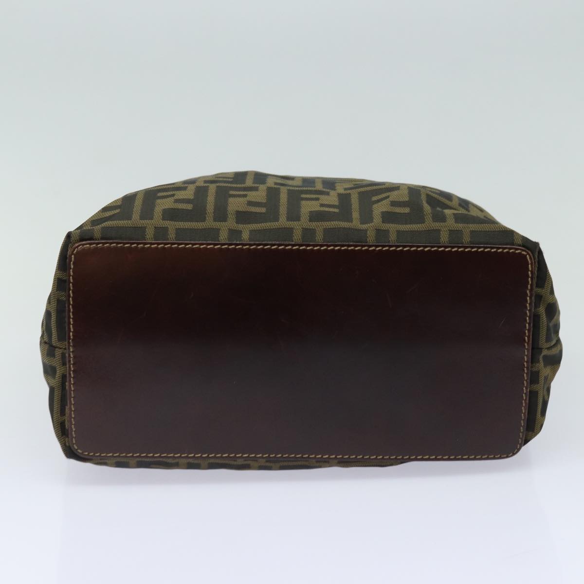 FENDI Zucca Canvas Tote Bag Brown Blackep4646