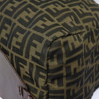 FENDI Zucca Canvas Tote Bag Brown Blackep4658