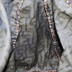 FENDI Zucca Canvas Tote Bag Brown Blackep4658