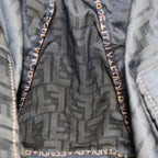 FENDI Zucca Canvas Tote Bag Brown Blackep4658