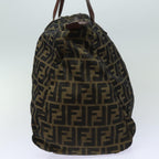 FENDI Zucca Canvas Tote Bag Brown Blackep4658