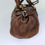 Chloe Paddington Shoulder Bag Leather Brown ep4746