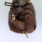 Chloe Paddington Shoulder Bag Leather Brown ep4746