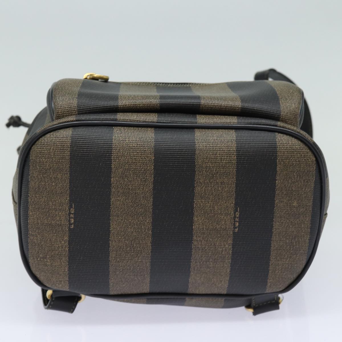 FENDI Pecan Canvas Backpack Brown Blackep4748