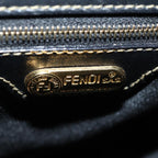 FENDI Pecan Canvas Backpack Brown Blackep4748