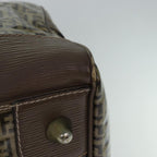 FENDI Zucca Canvas Boston Bag Enamel Brownep4754