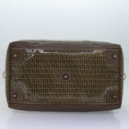 FENDI Zucca Canvas Boston Bag Enamel Brownep4754
