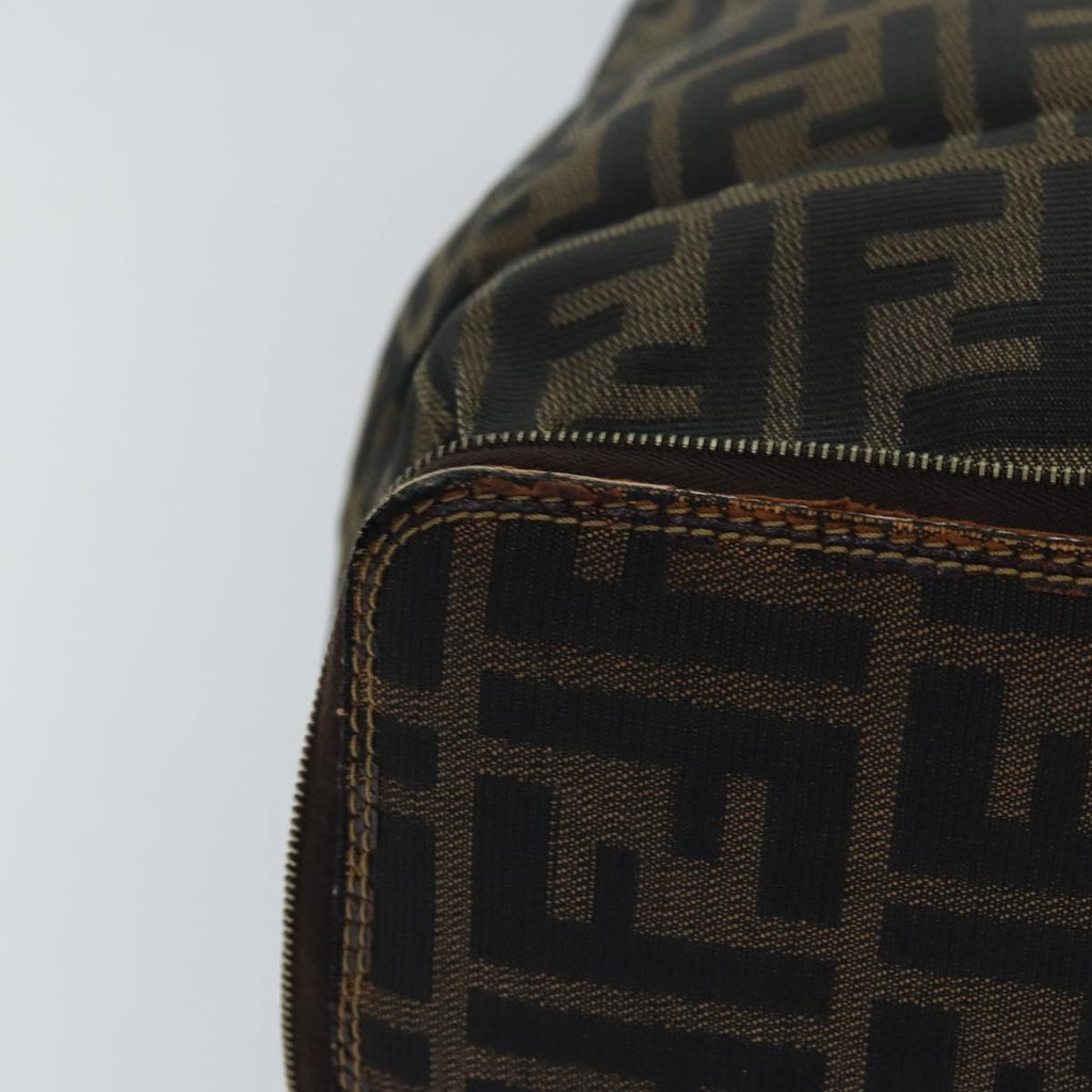 FENDI Zucca Canvas Tote Bag Brown Blackep4787