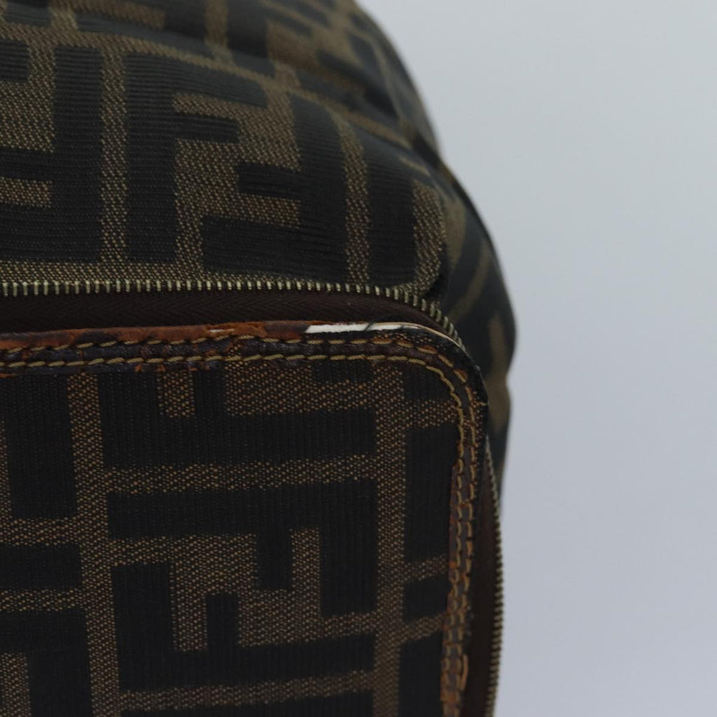 FENDI Zucca Canvas Tote Bag Brown Blackep4787