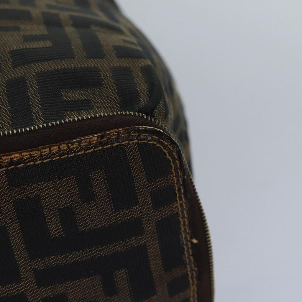 FENDI Zucca Canvas Tote Bag Brown Blackep4787