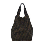 FENDI Zucca Canvas Tote Bag Brown Blackep4787