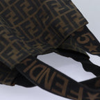 FENDI Zucca Canvas Tote Bag Brown Blackep4787