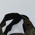 FENDI Zucca Canvas Tote Bag Brown Blackep4787