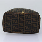 FENDI Zucca Canvas Tote Bag Brown Blackep4787