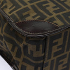 FENDI Zucca Canvas Tote Bag Brown Blackep4791