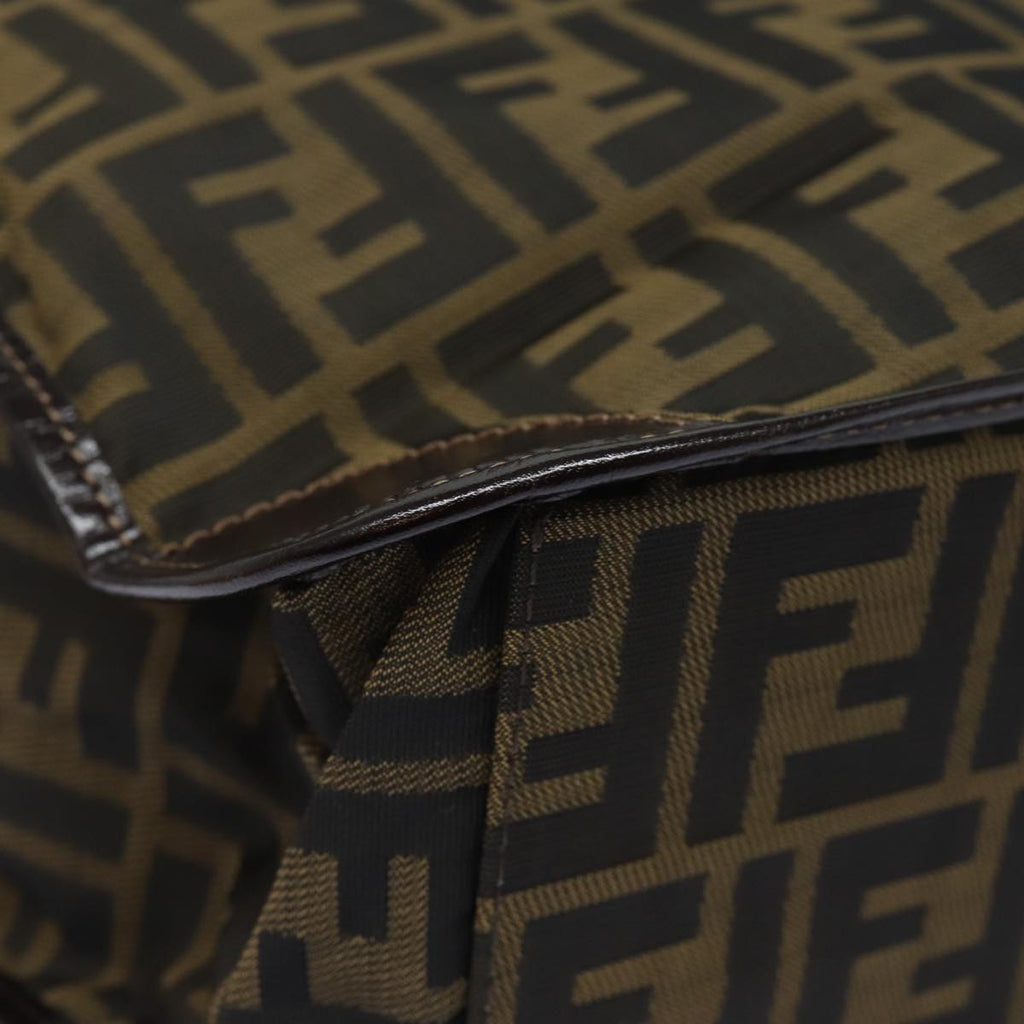 FENDI Zucca Canvas Tote Bag Brown Blackep4791