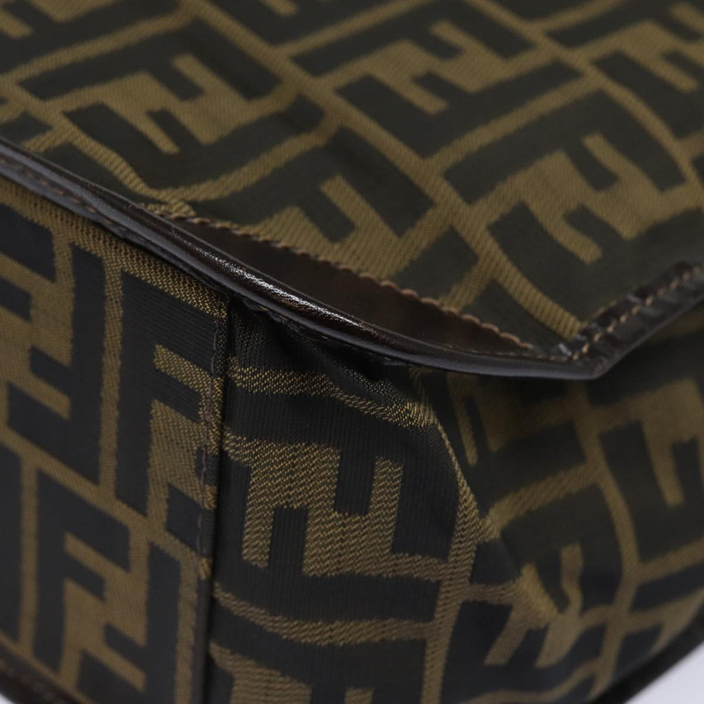 FENDI Zucca Canvas Tote Bag Brown Blackep4791