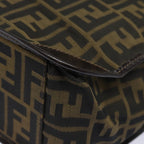 FENDI Zucca Canvas Tote Bag Brown Blackep4791