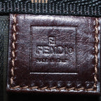 FENDI Zucca Canvas Tote Bag Brown Blackep4791