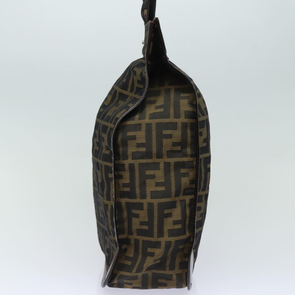 FENDI Zucca Canvas Tote Bag Brown Blackep4791