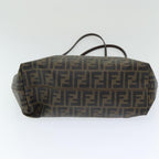 FENDI Zucca Canvas Tote Bag Brown Blackep4925