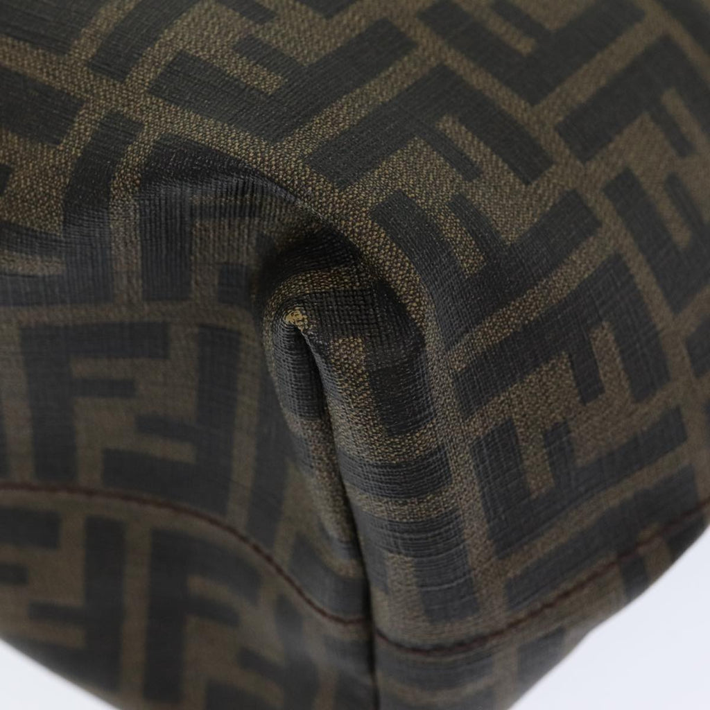 FENDI Zucca Canvas Tote Bag Brown Blackep4925