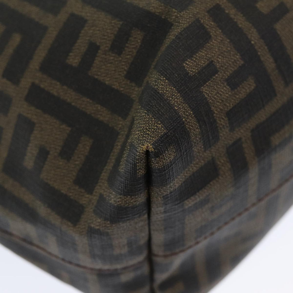 FENDI Zucca Canvas Tote Bag Brown Blackep4925
