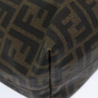 FENDI Zucca Canvas Tote Bag Brown Blackep4925