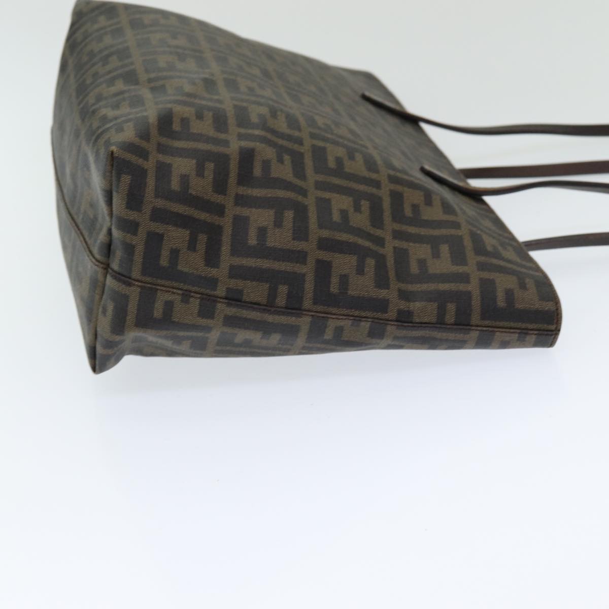 FENDI Zucca Canvas Tote Bag Brown Blackep4925