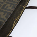 FENDI Zucca Canvas Tote Bag Brown Blackep4925