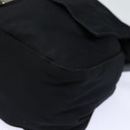 FENDI Mamma Baguette Shoulder Bag Nylon Blackep4965