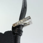 FENDI Mamma Baguette Shoulder Bag Nylon Blackep4965