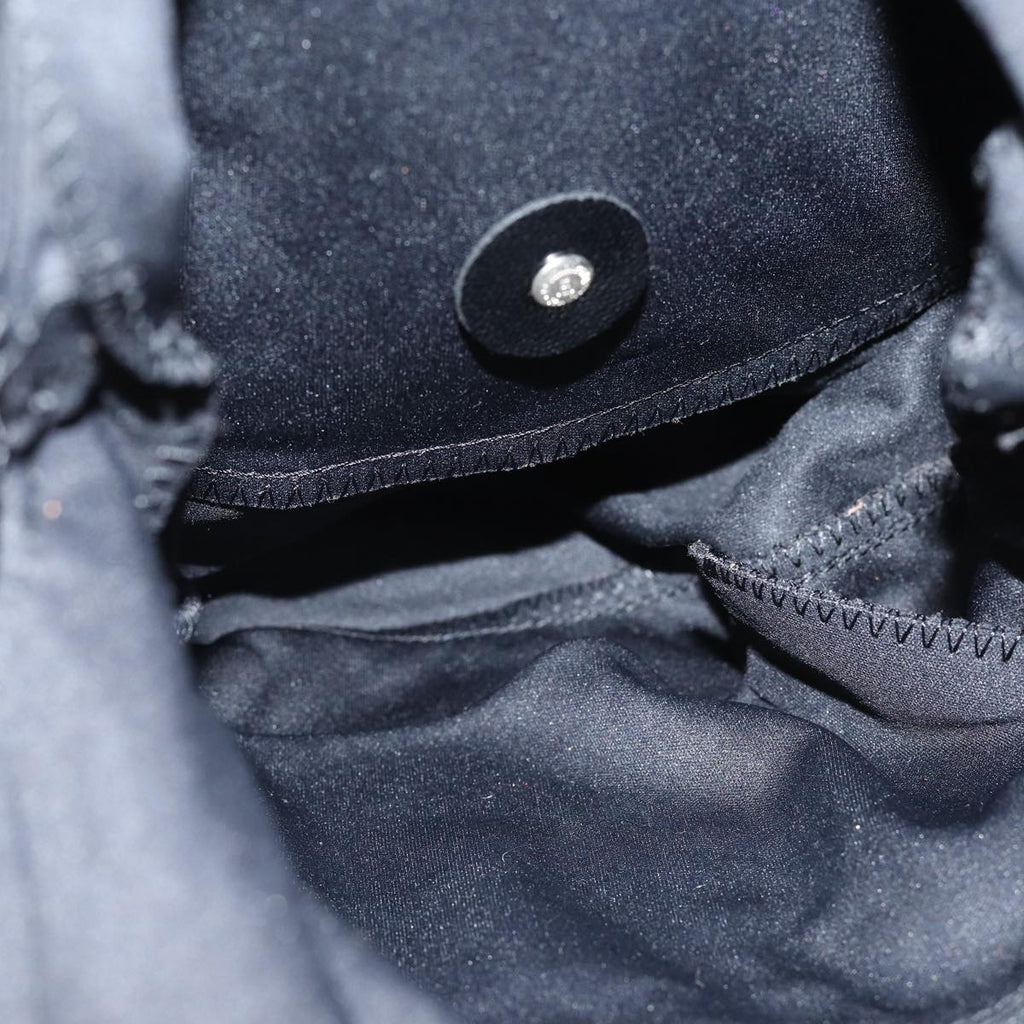 FENDI Mamma Baguette Shoulder Bag Nylon Blackep4965