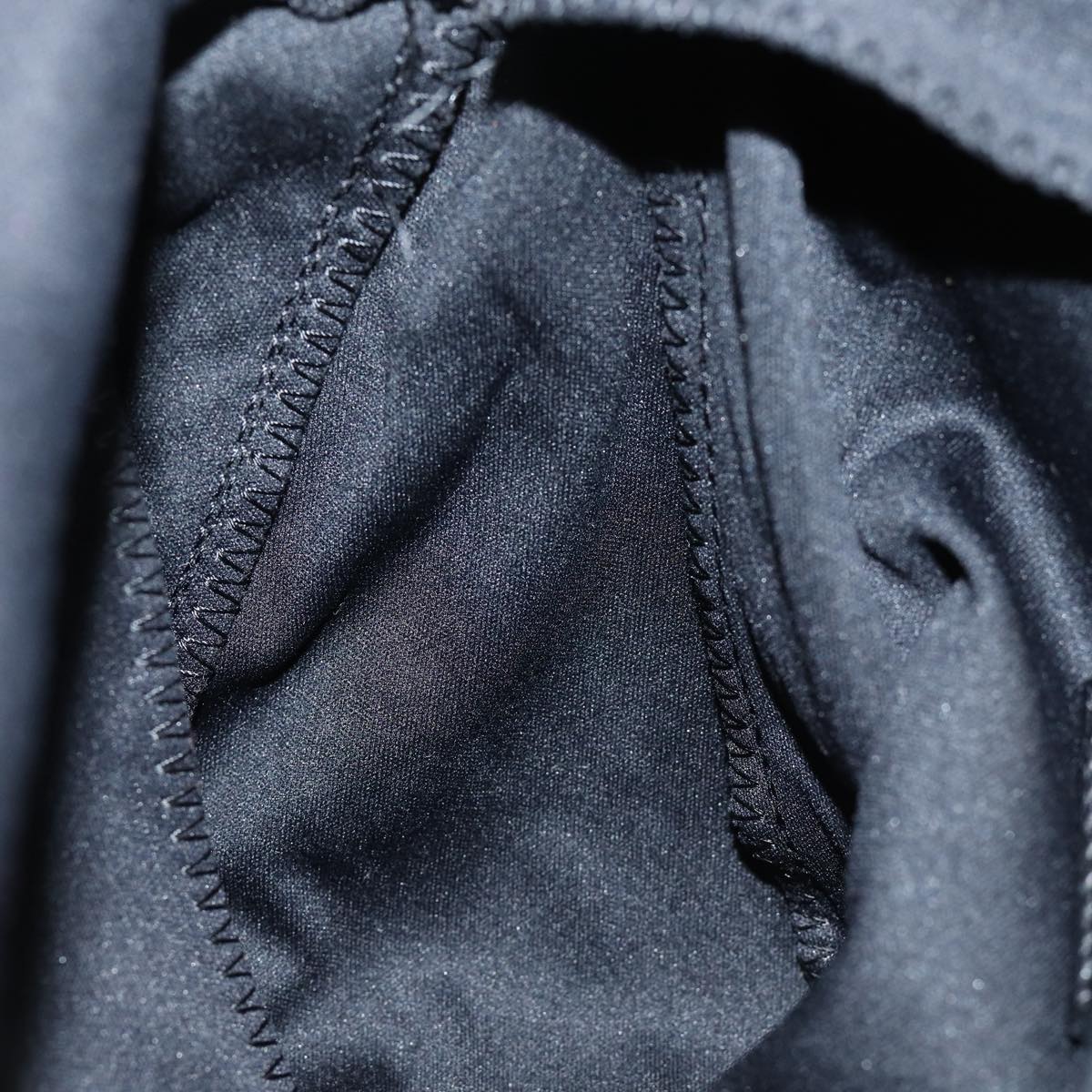 FENDI Mamma Baguette Shoulder Bag Nylon Blackep4965