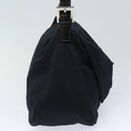 FENDI Mamma Baguette Shoulder Bag Nylon Blackep4965