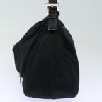FENDI Mamma Baguette Shoulder Bag Nylon Blackep4965
