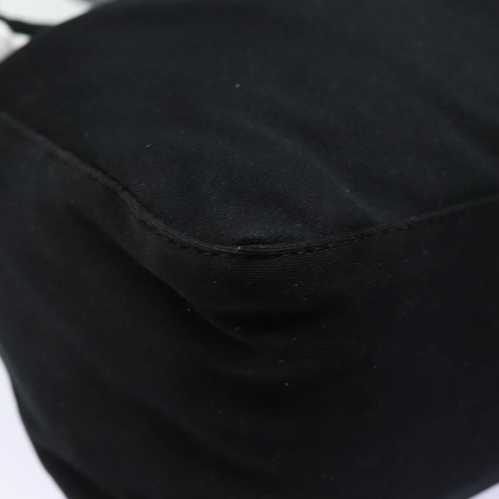 FENDI Mamma Baguette Shoulder Bag Nylon Blackep4967