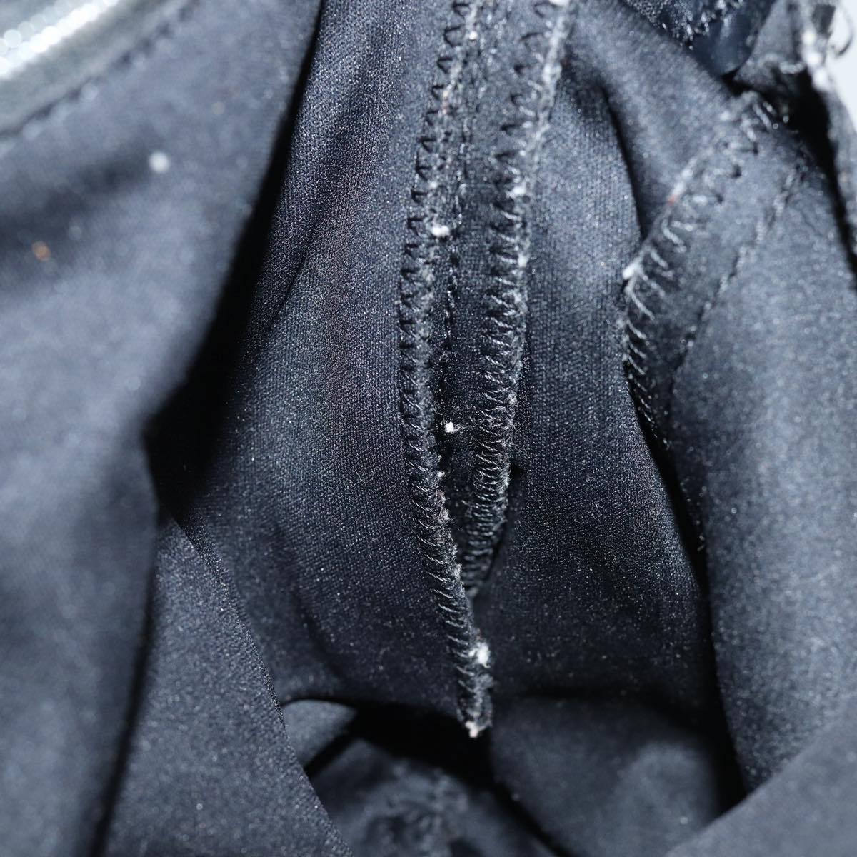 FENDI Mamma Baguette Shoulder Bag Nylon Blackep4967