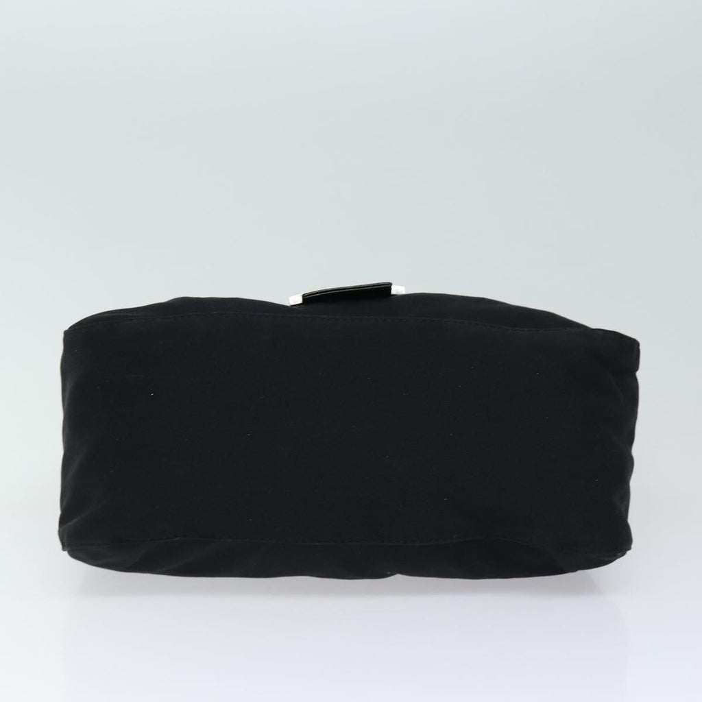 FENDI Mamma Baguette Shoulder Bag Nylon Blackep4967