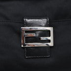 FENDI Mamma Baguette Shoulder Bag Nylon Blackep5075