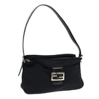 FENDI Mamma Baguette Shoulder Bag Nylon Blackep5075