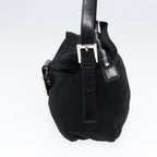FENDI Mamma Baguette Shoulder Bag Nylon Blackep5075