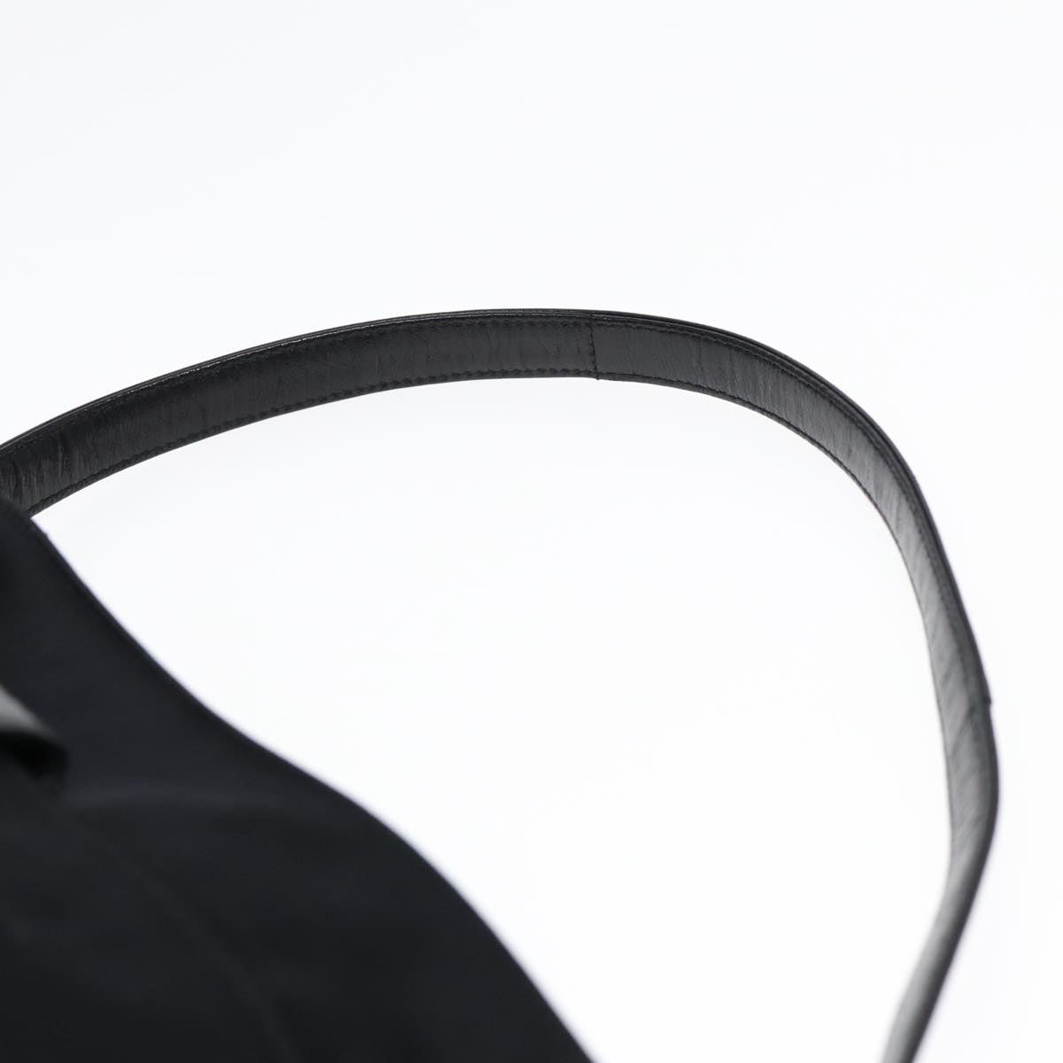 FENDI Mamma Baguette Shoulder Bag Nylon Blackep5075