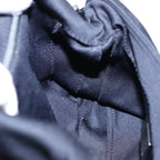 FENDI Mamma Baguette Shoulder Bag Nylon Black Silverep5222