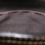 FENDI Zucchino Canvas Hand Bag Brown Goldep5232