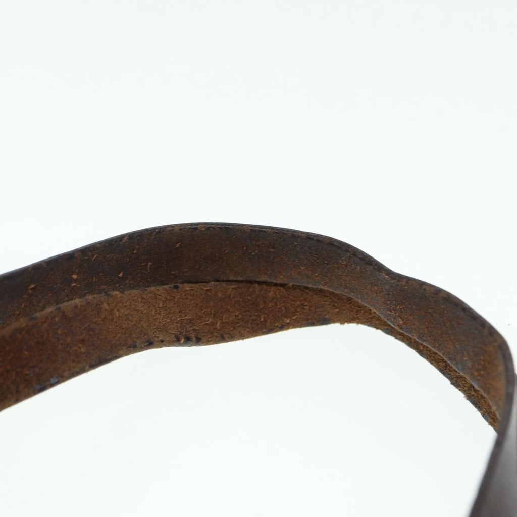 FENDI Zucca Canvas Hand Bag Brown Black Silverep5241