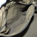 FENDI Zucca Canvas Vanity Bag Brown Black goldep5316