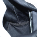 FENDI Mamma Baguette Shoulder Bag Nylon Black Silverep5381