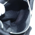 FENDI Mamma Baguette Shoulder Bag Nylon Black Silverep5381